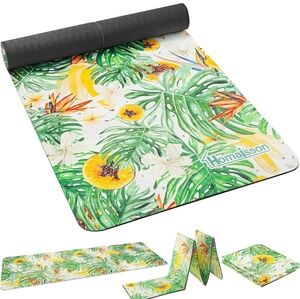Tropical Print Yoga Mat